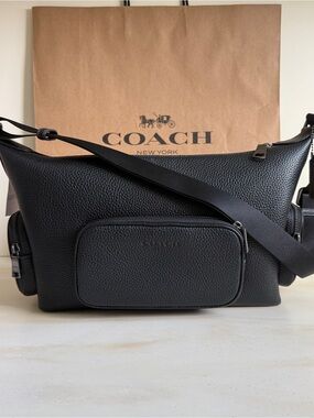 Authentic ‼️Coach Finn Crossbody Bag CCG15 Black